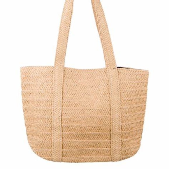 DRAPER JAMES EVERYDAY Straw tote bag - Picture 4 of 11